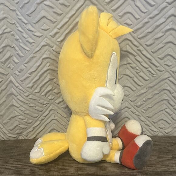 Tails Kidrobot Phunny Soft Yellow Plush Doll Toy Sonic the Hedgehog Movie 8 Inch - Picture 3 of 6